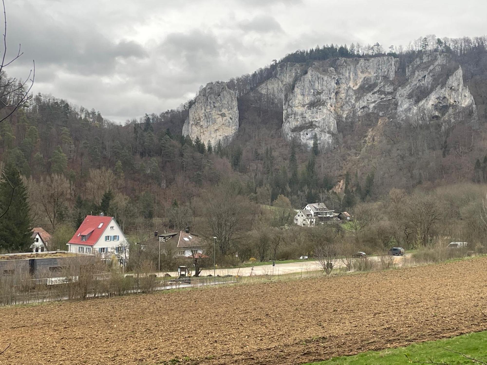 Zwergdackeladlerhirsch Apartment Beuron Bagian luar foto